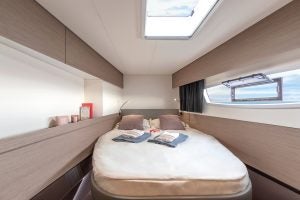 Fountaine Pajot Elba 45 electric catamaran cabin