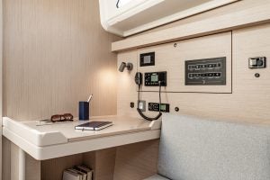 Beneteau Oceanis 40.1 monohull interior nav station