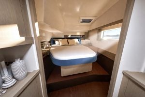 Fountain Pajot 41 catamaran bright and light cabin